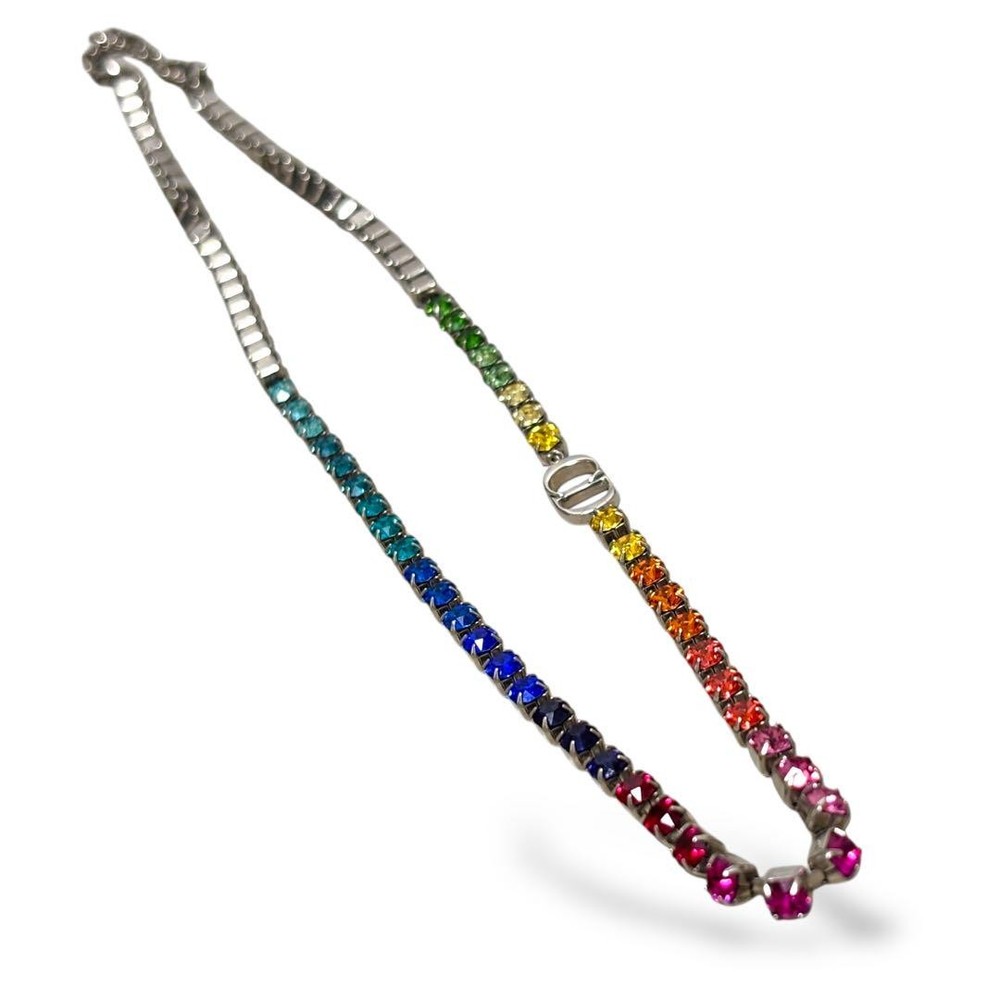 Dior Rare Rainbow Color Statement Necklace