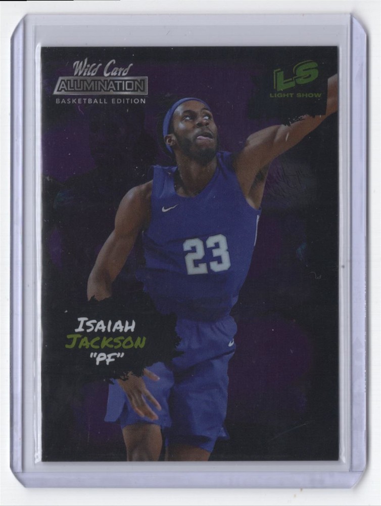 2021-22 Wild Card Alumination Light Show * Isaiah Jackson Indiana Pacers #LS-7
