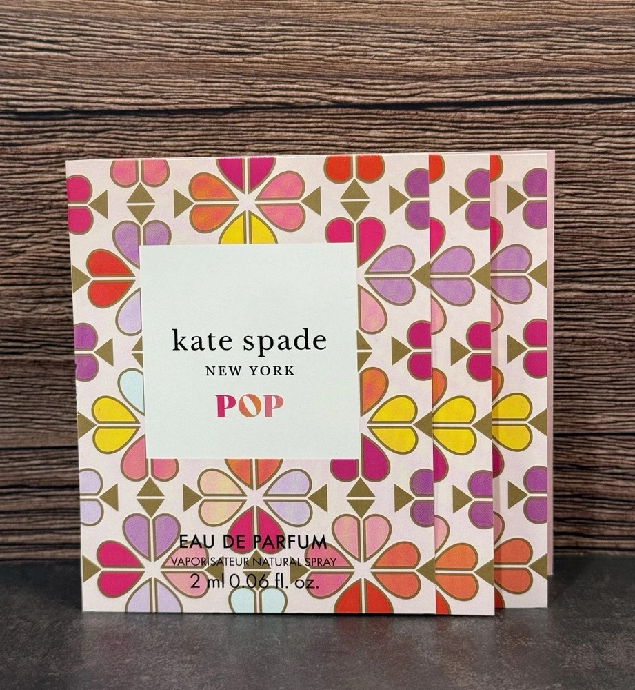 Kate Spade New York POP, EDP/spray Sample 2ml/0.06fl Oz new 2025 X 3