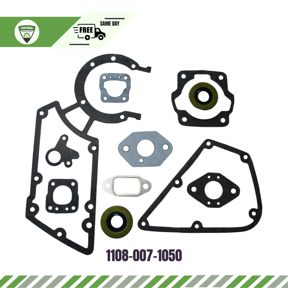 1108-007-1050 Fits STIHL 08S BT360 TS350 TS360 Gasket Set with Seal