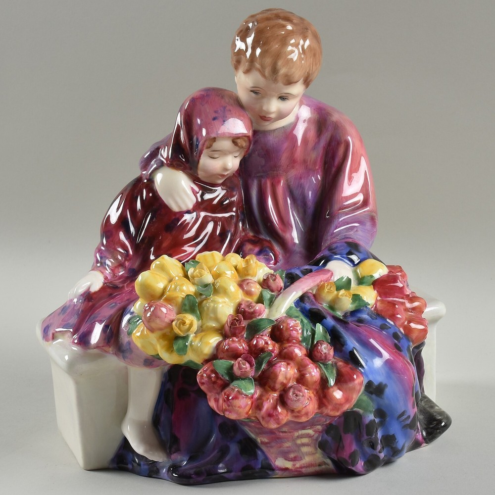 Flower Seller's Children Royal Doulton HN 1342 Big Brother Little Sister