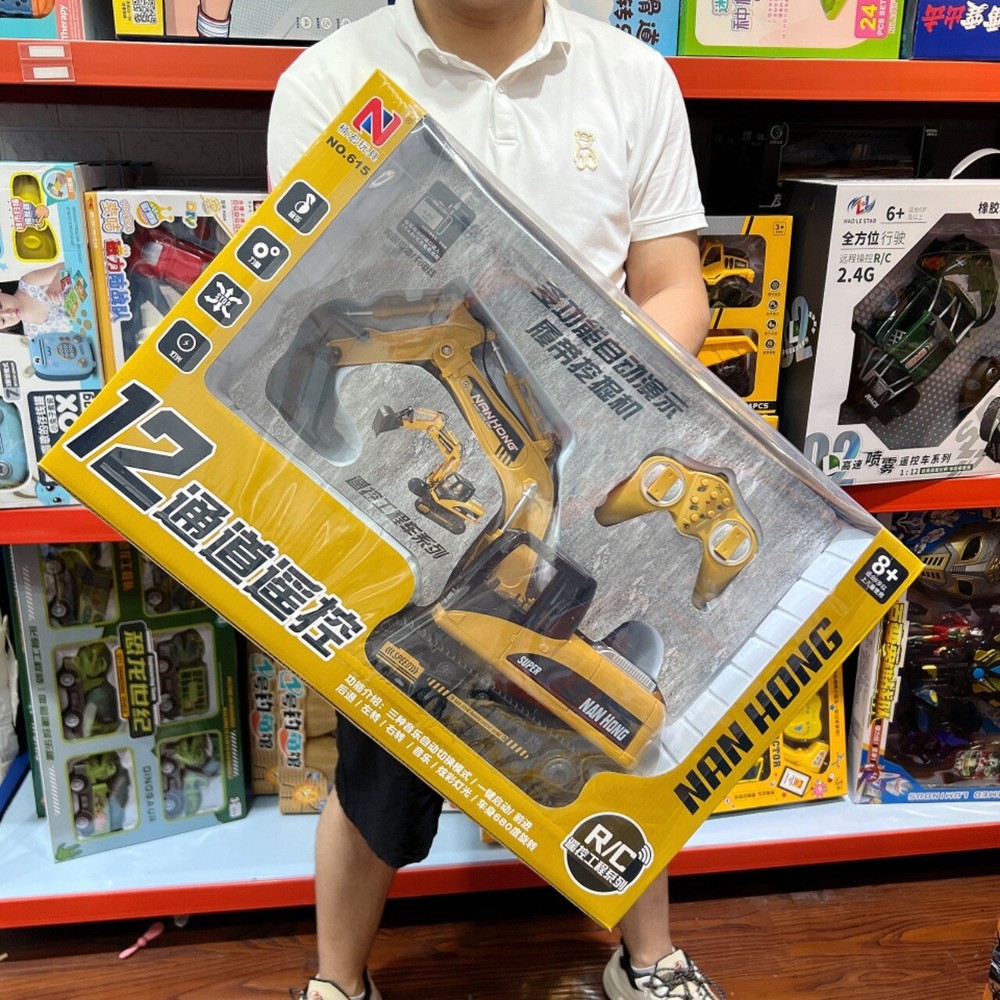 Remote Control Cars Truck RC Toy Car Construction Trucks Rechargeable Gift