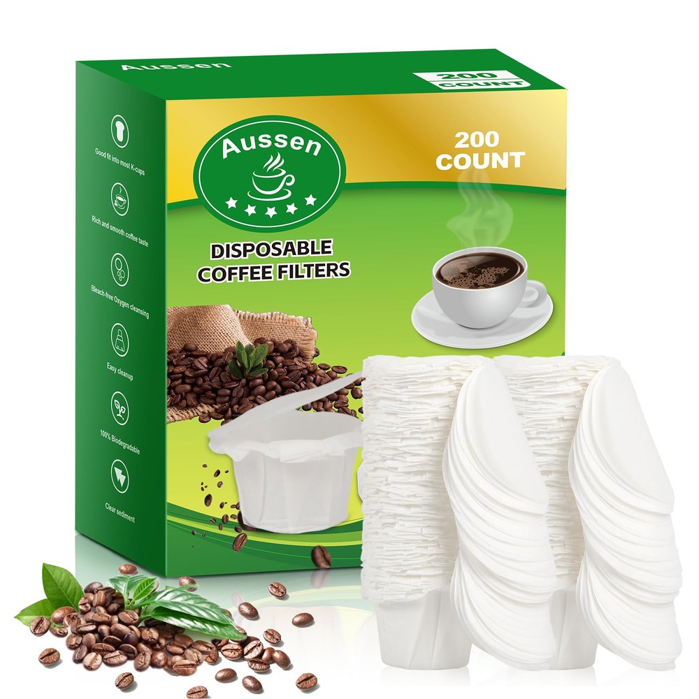 Keurig Single-Serve Compatible Disposable Coffee Paper Filters Replacement