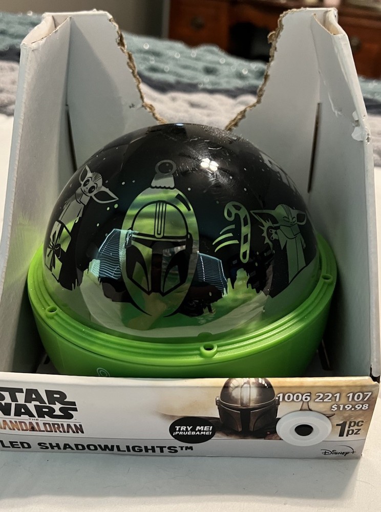 Mandalorian Rotating Star Wars Christmas Projector Light by Gemmy