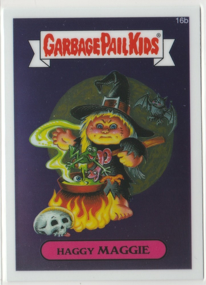 Haggy Maggie #16b Garbage Pail Kids 2013 Chrome Series 1 CS1 GPK
