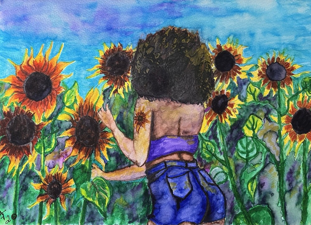 Sunflower Girl
