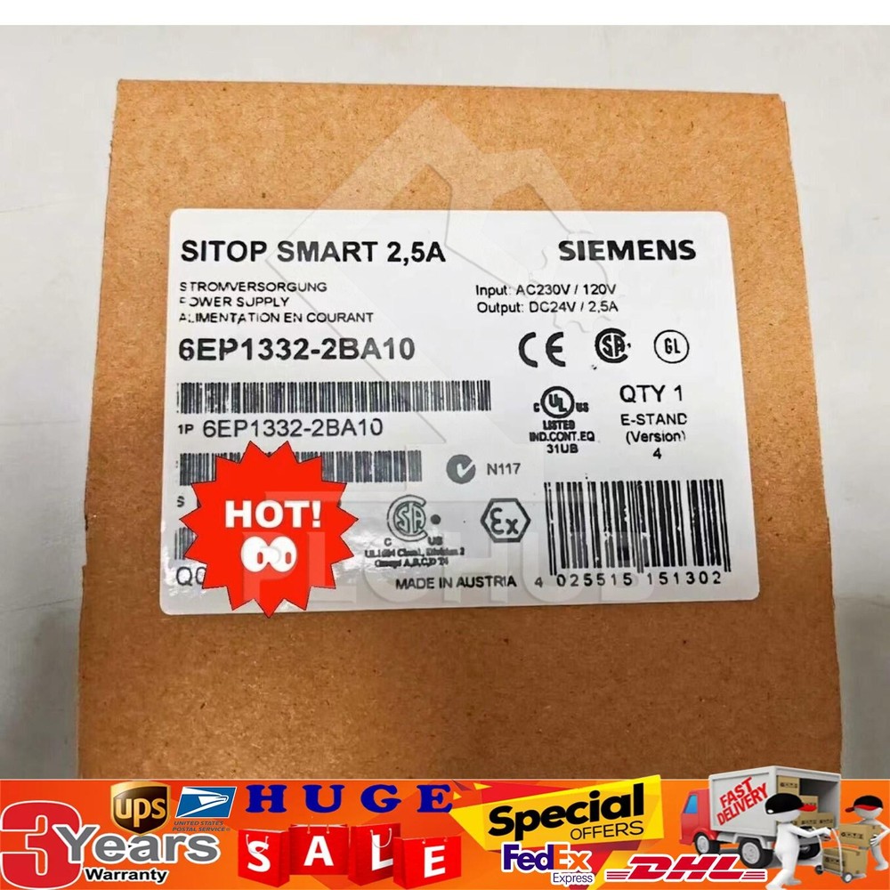 1PCS New original Siemens 6EP1332-2BA10 6EP1 332-2BA10 Fast delivery
