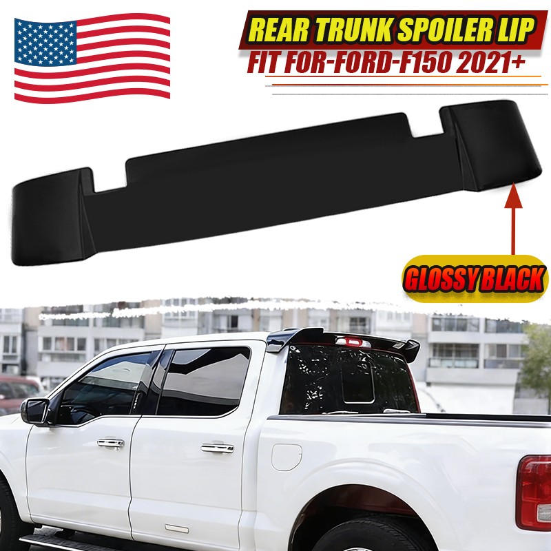 Glossy Black Rear Roof Upper Spoiler Wing for Ford F-150 F150 2021-2025 2026 US