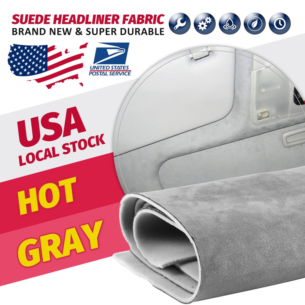 New Foam Backed Automotive Headliner Fabric Sunroof Upholstery Craft 59