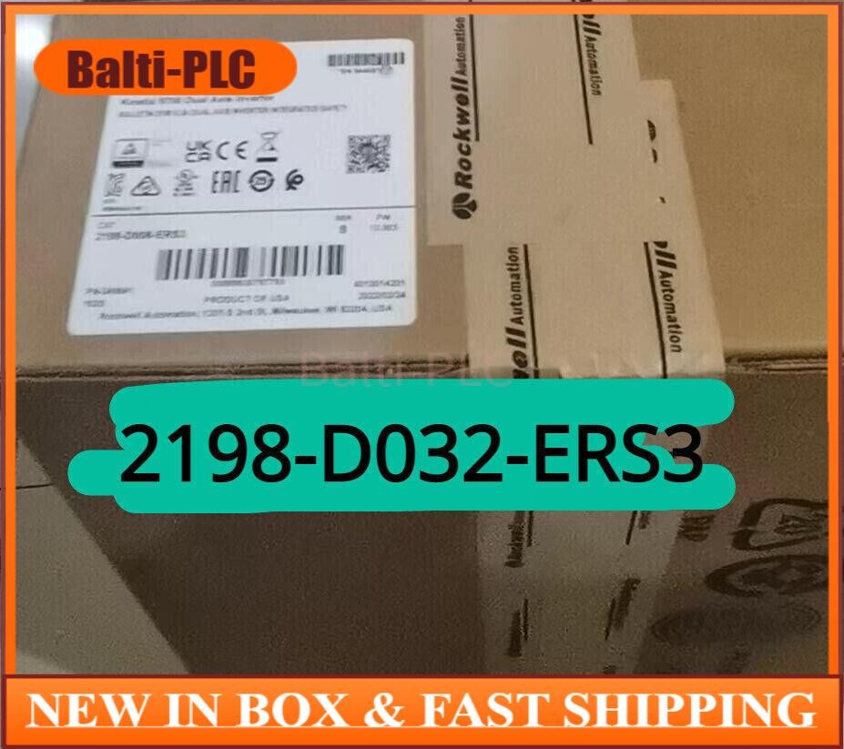 New Sealed Allen Bradley 2198-D032-ERS3 SER B Kinetix 5700 Dual Axis Inverter