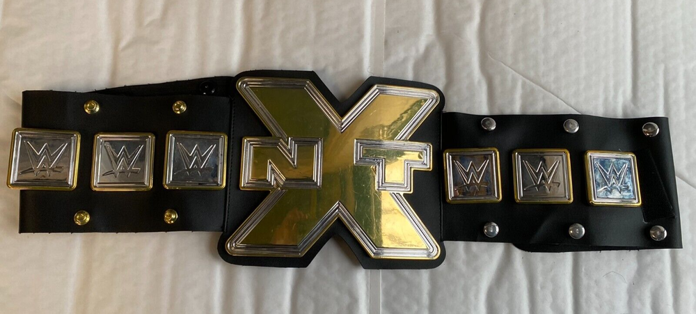 WWE NXT CHAMPIONSHIP MATTEL WRESTLING TITLE TOY BELT KIDS BLACK 2016