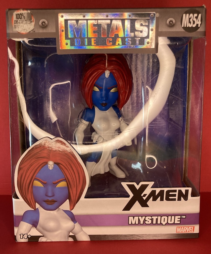 Jada Toys Die-cast Mystique Marvel X-Men Comic Figures New! Lot of 3