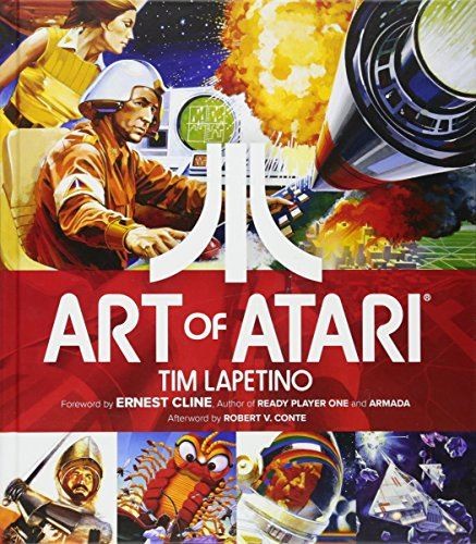 Art of Atari by Tim Lapetino (Hardcover) (2016) (Like New)