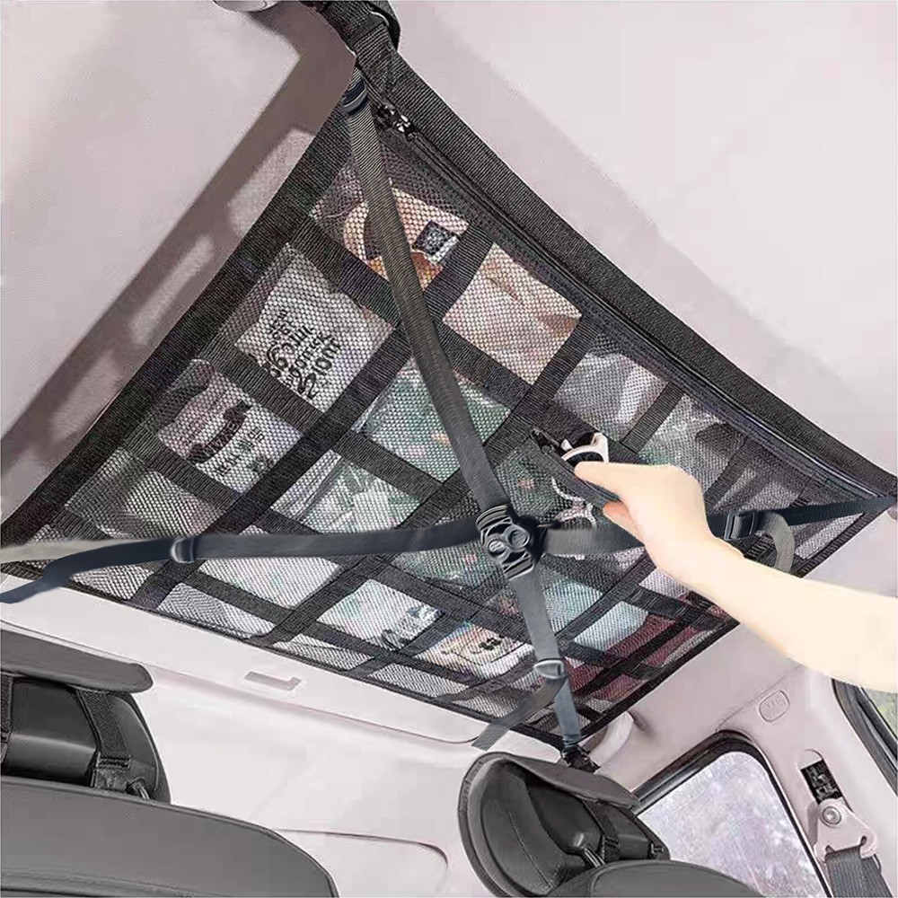 Car Ceiling Cargo Net Adjustable 35.4