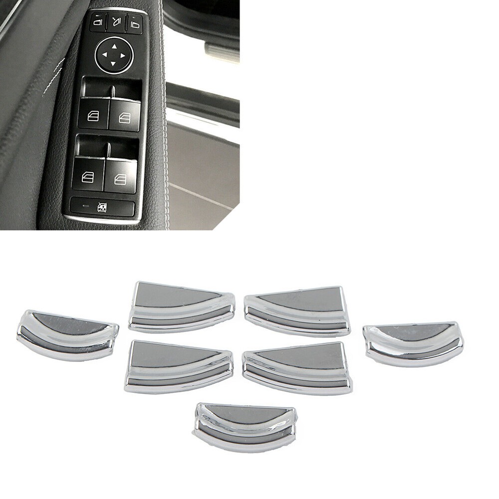 Window Lift Switch Button Trim For Mercedes Benz A B C E CLA CLS GLA GLE GLS GLK