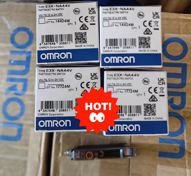 New in box OMRON E3X-NA44V Photoelectric Switch Sensor