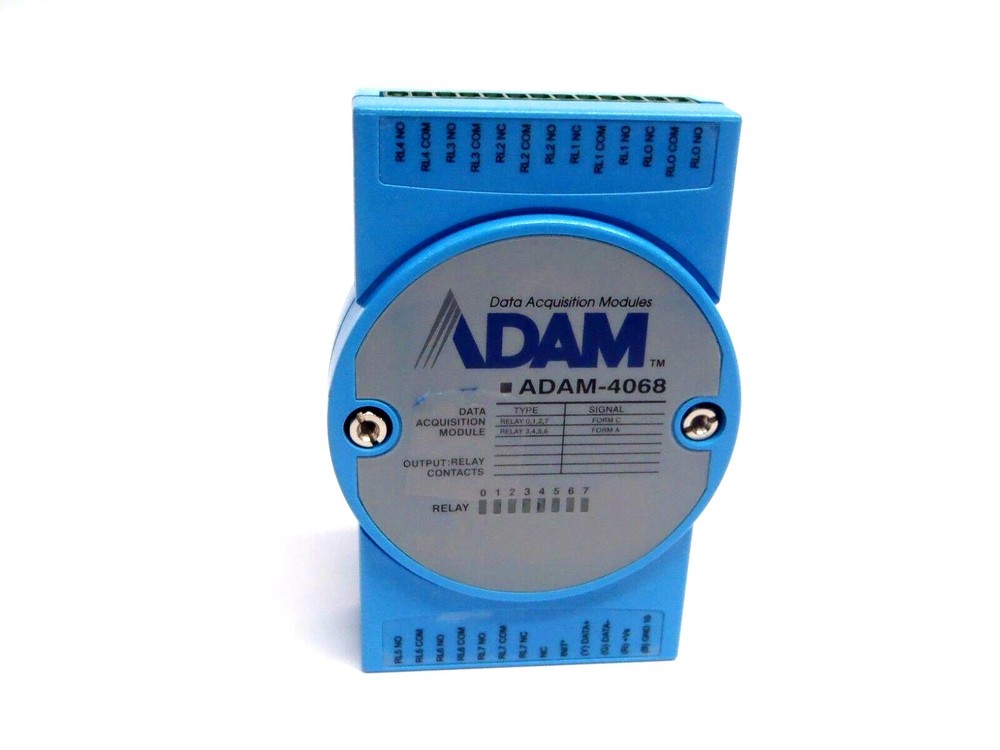 Advantech ADAM-4068 8 Channel Output Relay Module