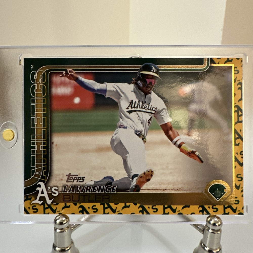 Lawrence Butler - Topps 2025 series 1 #106 (Team Logo Border)