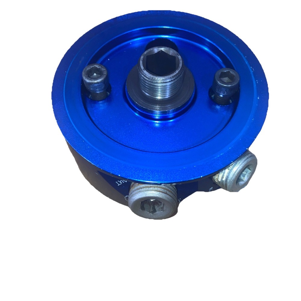 Moroso 23692 Fits Chevy Oil Filter Adapter for Oil Cooler