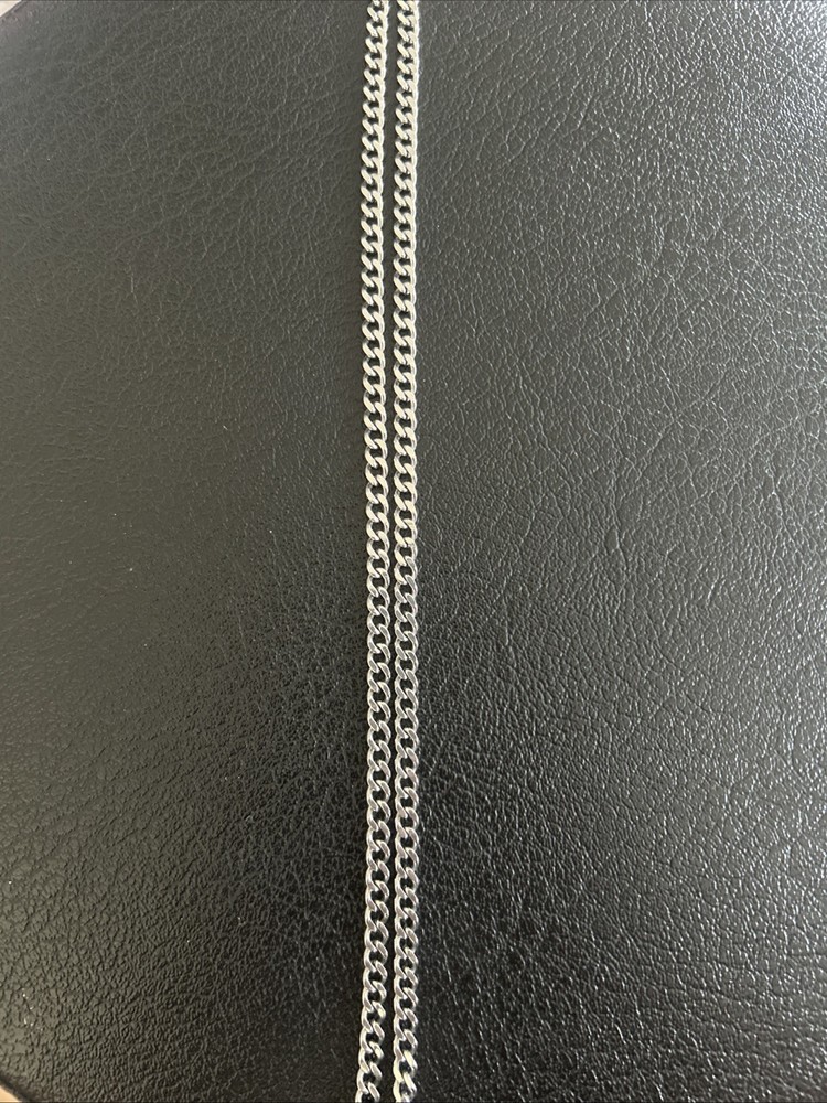 Silver Plated Cross Pendant Necklace Chain