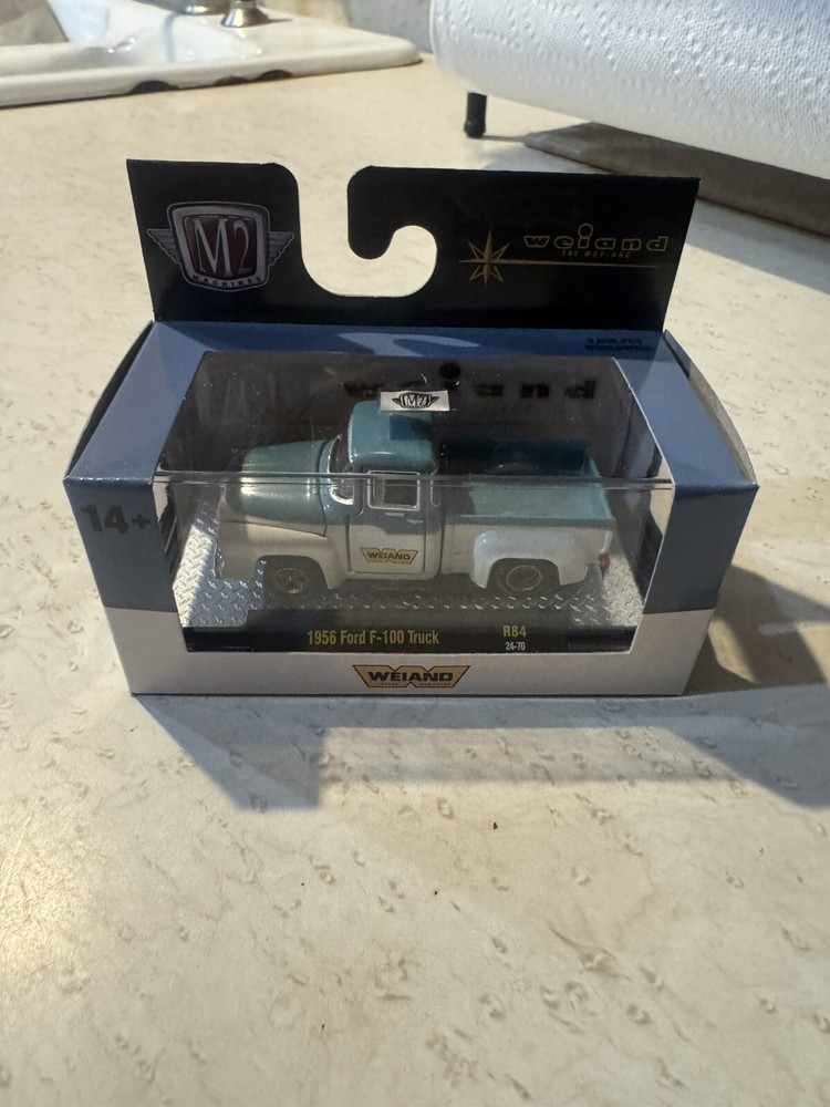 2024 M2 Machines Detroit Muscle  Weiand 1956 Ford F-100 Truck R84 Two Tones 🆕