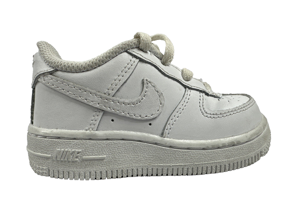 Nike Air Force 1 Low LE Triple White Baby Toddler Shoe Size 6C