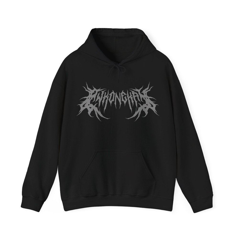 Black Metal Style Trendy Comfort Hoodie for Men and Women