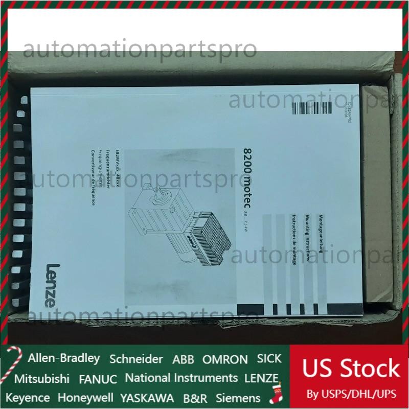 E82MV302-4B001 NEW LENZE E82MV302_4B001 Inverter 8200 motec 3.0kW E82MV3024B001