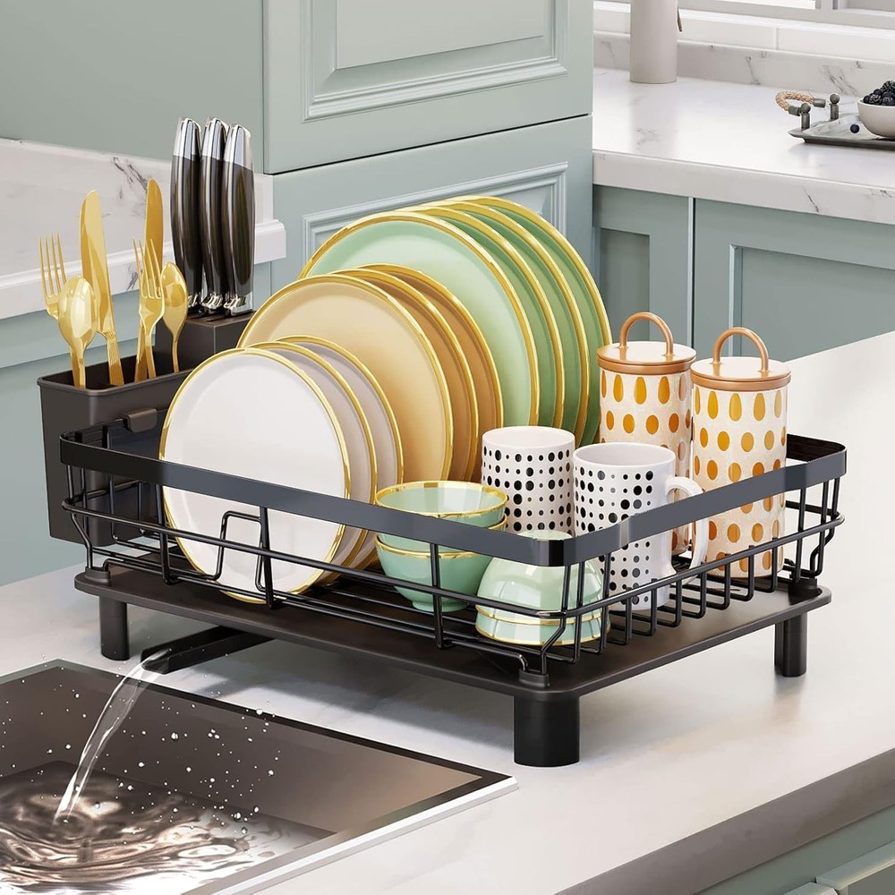 MEJOR Escurridor De Platos Cocina Para Encimera Secado Para Utensilio Dish Dryer