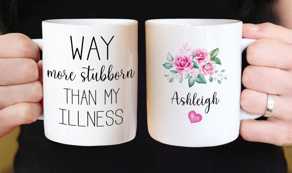 Personalized Encouragement Mug Cancer Encouragement Gift Be Strongpersonalized