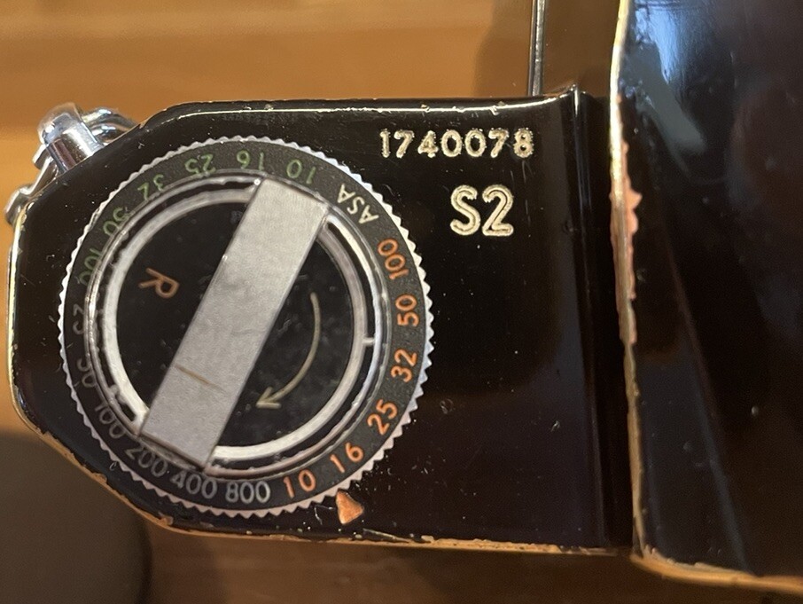 *Very Rare Original Black : Exc+5* Pentax S2 Late Model Film Camera Body From JP