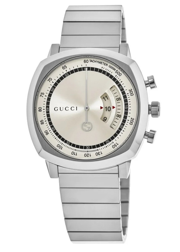 Gucci YA157302 Grip 40mm Men's Stainless Steel Watch