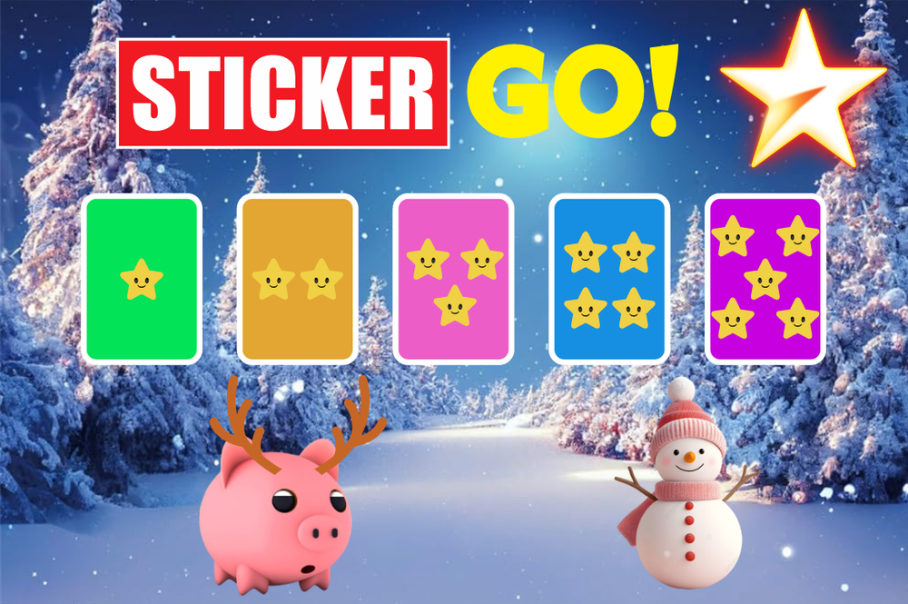 Monopoly_Go Stickers 1 , 2 , 3 , 4 , 5 Stars ⭐