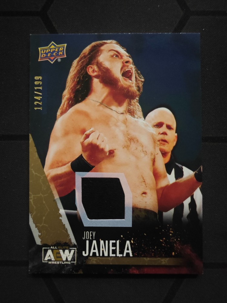 2021 Upper Deck AEW 1st Edition Memorabilia Player-Worn Joey Janela 124/199