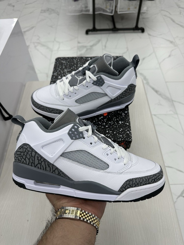 Size 9 | Nike Air Jordan Spizike Low Cool Grey White | FQ1759-102