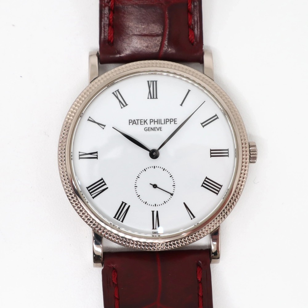 2010s Mint Patek Philippe 5119G 36mm 18k White Gold Manual Calatrava Watch