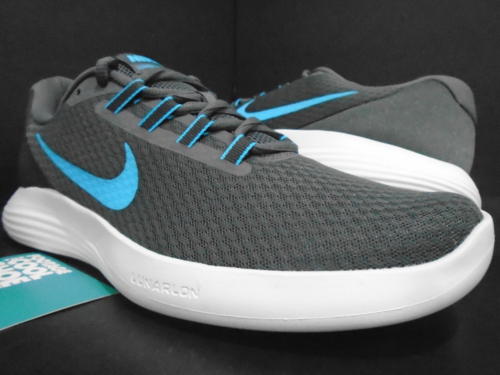 2017 NIKE LUNARCONVERGE LUNAR RACER DARK GREY CHLORINE BLUE WHITE 852462-014 10
