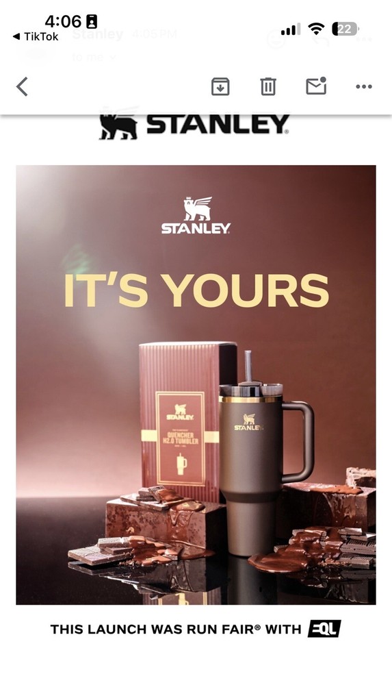 PRESALE The Chocolate Gold Quencher H2.0 FlowState™ Tumbler | 40 OZ-image