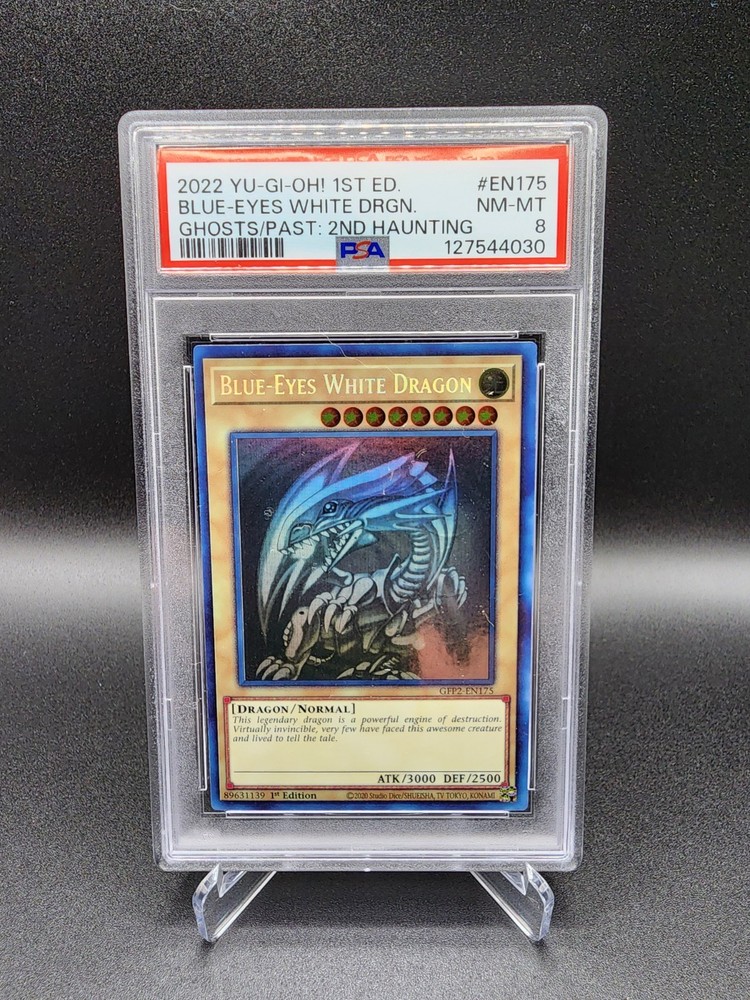 Blue-Eyes White Dragon (Ghost Rare) GFP2-EN175 Ghosts from the Past: the 2nd Haunting 1st Edition
