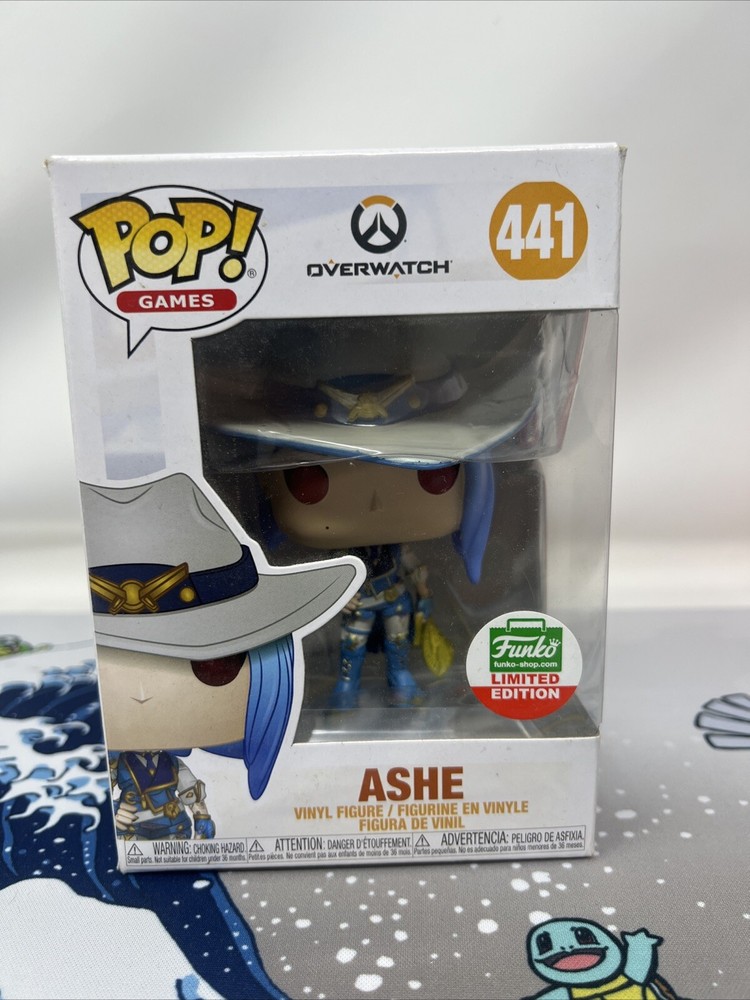 Funko Pop! Games- Overwatch Ashe #441- Winter Skin- FS Cyber Monday Bundle-image