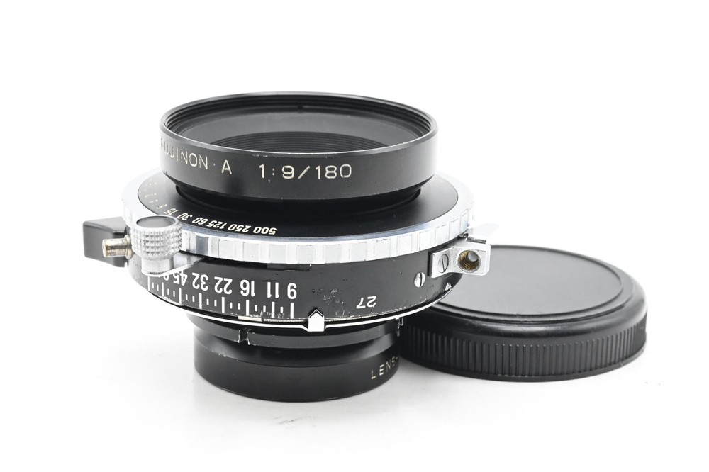 Fuji Fujinon A 180mm f9 Copal Lens 180 9 Ref #584
