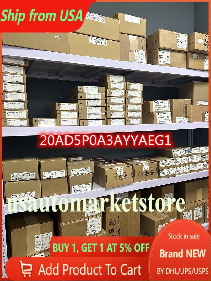 New Allen-Bradley AB 20AD5P0A3AYYAEG1 Free Shipping