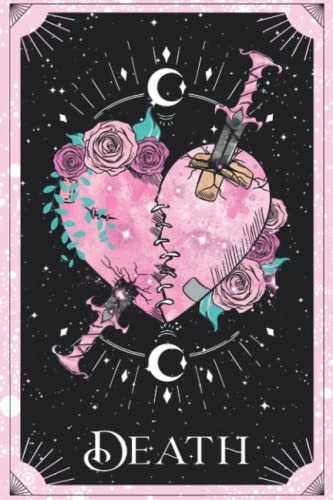 Dark Tarot Journal - 120-Page Dot Grid Notebook for Tarot Readings & Sketches