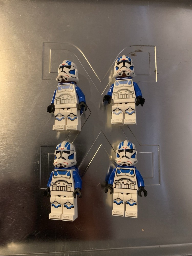 Lego Star Wars Jet Pack Clone Trooper 501st Minifigures Bundle Genuine NEW !!