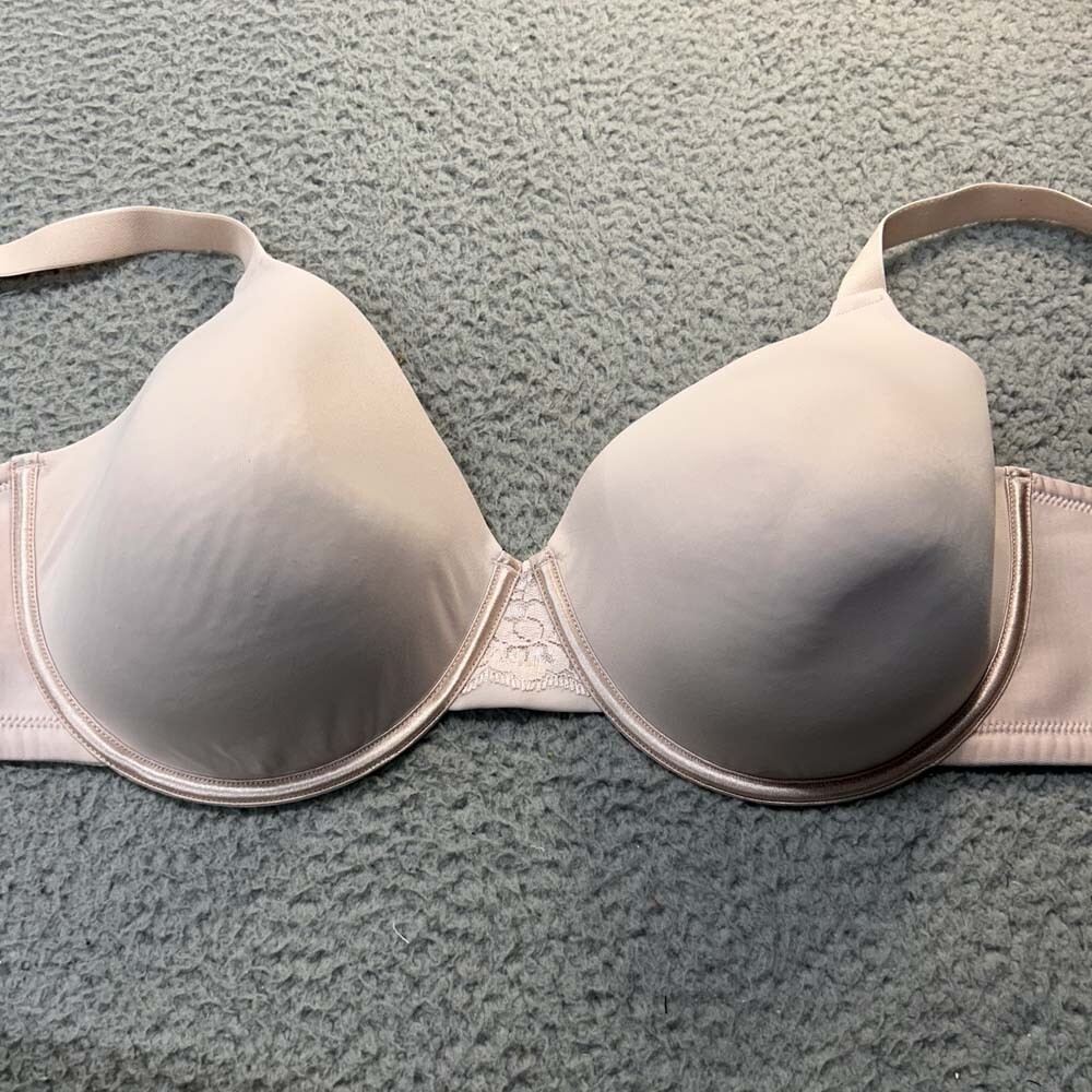 Vanity Fair 40DD T-Shirt Bra Lightly Lined Pink 76528 Radiant Collection