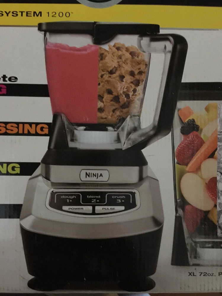 Ninja BL700 Blender Motor Base 3 Speed Pulse 1100W 1200 Tested Kitchen System  