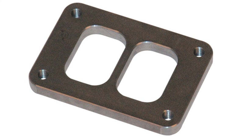 Vibrant T04 Turbo Inlet Flange Divided 1/2in Thick Mild Steel