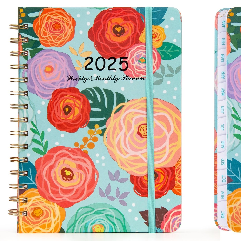 Xeerrfan Planner 2025 Weekly Planner Undated & To Do List Notebook 12 Monthly...