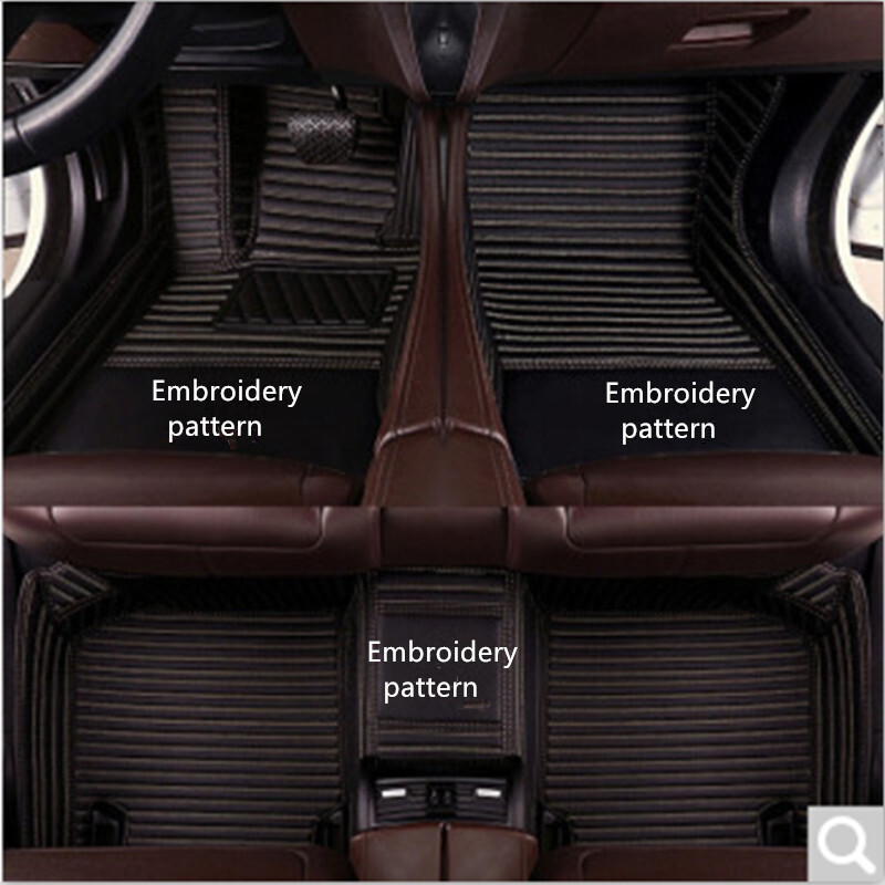 For Chevy All Series Car Floor Mats Waterproof Custom Auto Carpets All Weather