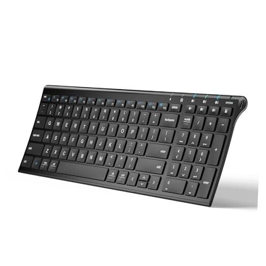Universal BK10 Bluetooth 5.1 Wireless Keyboard in Black